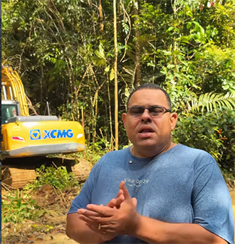 Prefeitura intensifica manutenção do Ramal do Capixaba para garantir mais segurança e mobilidade em Porto Grande