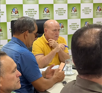 Santana alinha plano preventivo para enfrentar impactos da estiagem em 2026