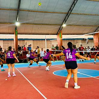 Seleção Feminina de Pedra Branca estreia no Intermunicipal de Voleibol