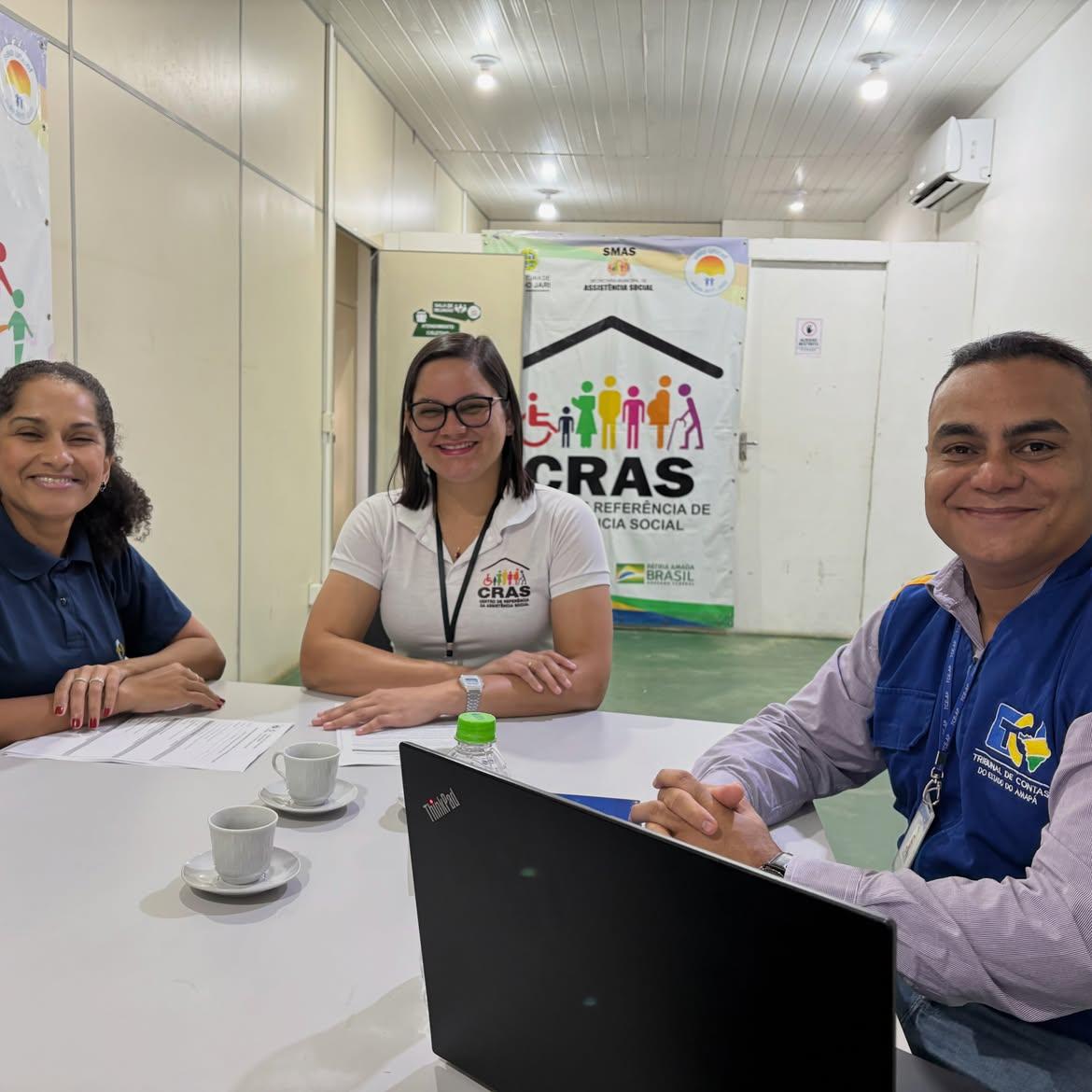 TCE-AP realiza visita técnica ao CRAS de Laranjal do Jari para acompanhar serviços e fortalecer transparência pública
