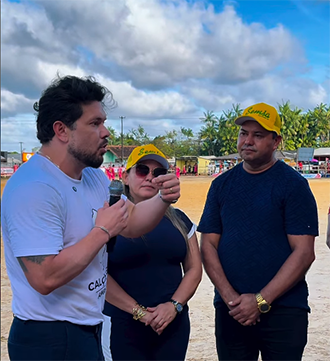 Toinho Garimpeiro destaca Copa Norte e anúncio de novo estádio para Calçoene