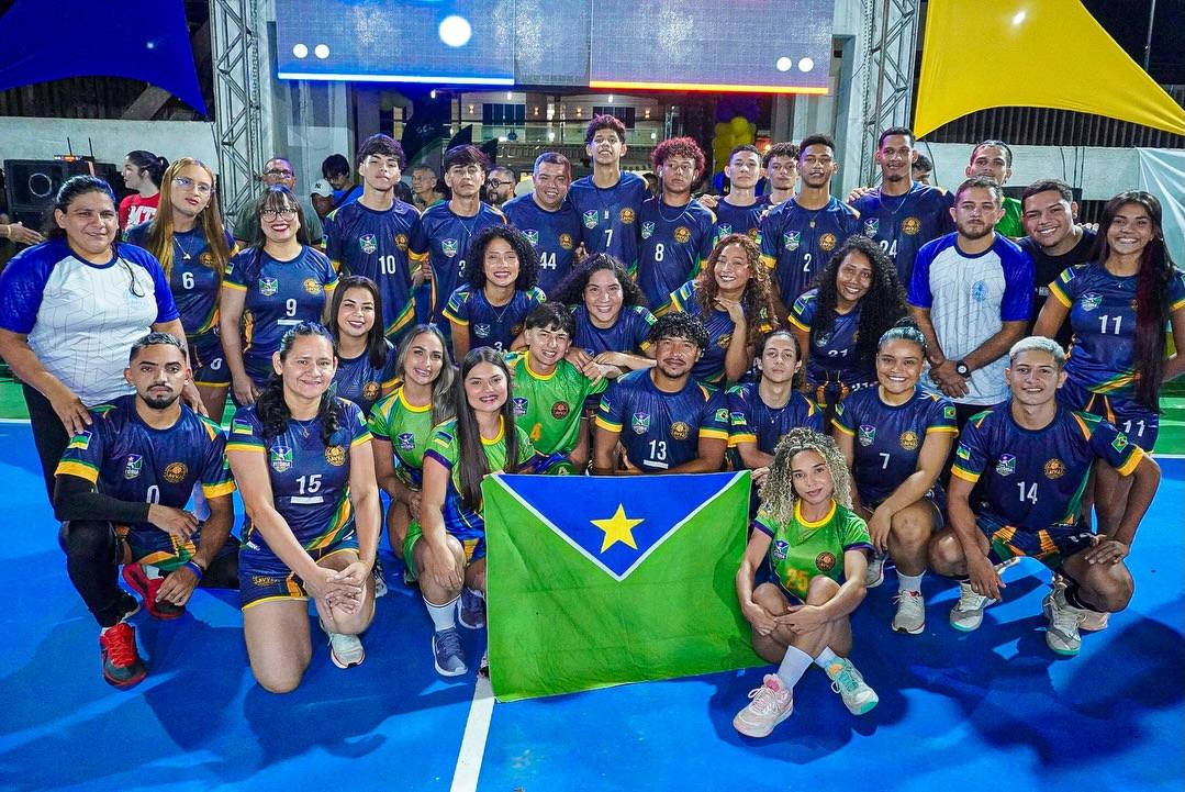 Vitória do Jari estreia com vitória no Intermunicipal de Voleibol em Laranjal do Jari