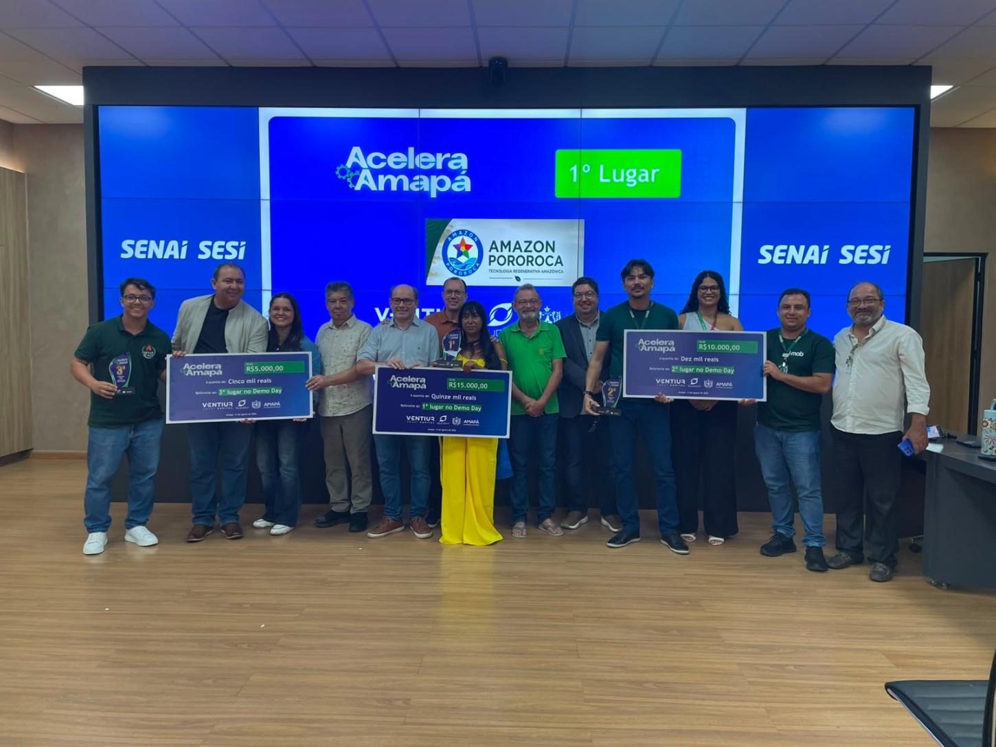 Acelera Amapá encerra programação com apresentações e premia ideias inovadoras de Startups amapaenses