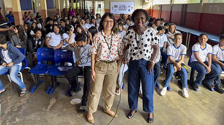 Agosto Lilás: Comarca de Santana leva palestras a nove escolas nesta quinta-feira