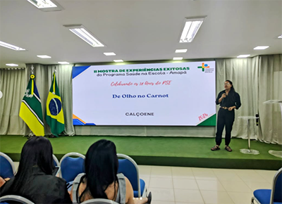 Calçoene é homenageado por ações do Programa Saúde na Escola durante mostra estadual