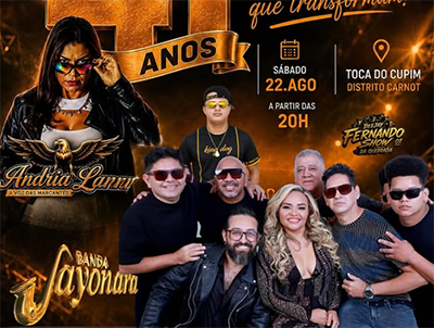 Distrito do Carnot celebra 41 anos com escolha da miss e programação musical neste sábado