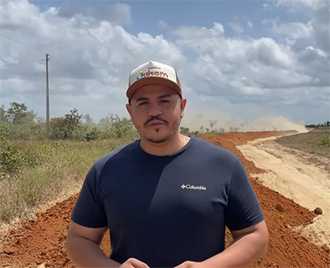 Itaubal intensifica manutenção de ramais durante o verão e acompanha serviços no Ramal do Bacaba