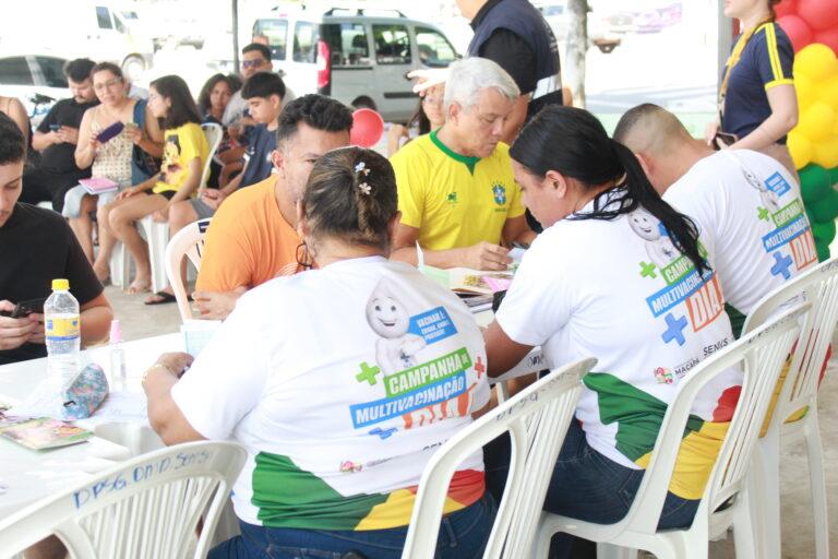 Macapá mobiliza população no Dia D de Multivacinação e reforça importância da prevenção