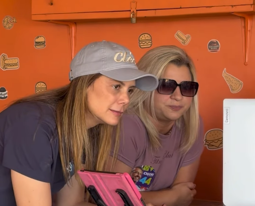 Paulinha Santos recebe primeira-dama do Amapá em agenda política e visita ao comércio de Serra do Navio