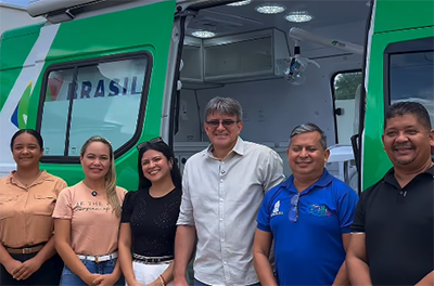 Pracuúba reforça rede de saúde com laboratório municipal e novos veículos