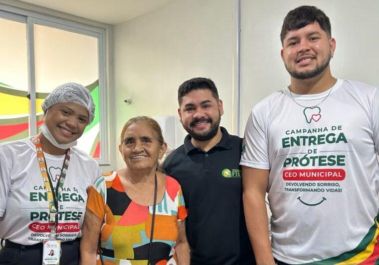 Prefeitura de Macapá entrega próteses dentárias e fortalece atendimento em saúde bucal