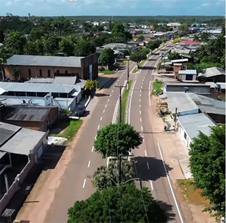 Prefeitura de Porto Grande inicia sinalização de vias em parceria com o Governo do Amapá