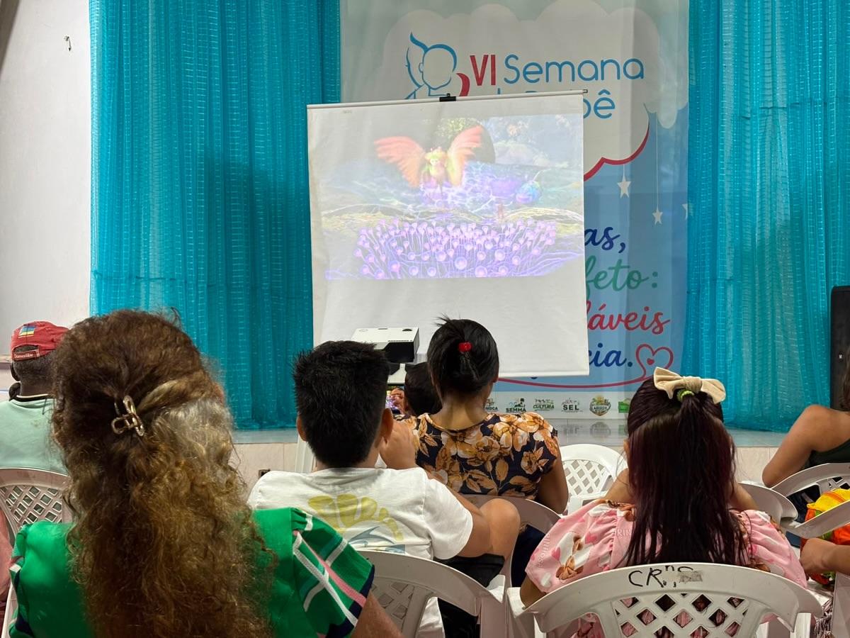 Semana do Bebê em Laranjal do Jari leva cinema, acolhimento e fortalecimento familiar