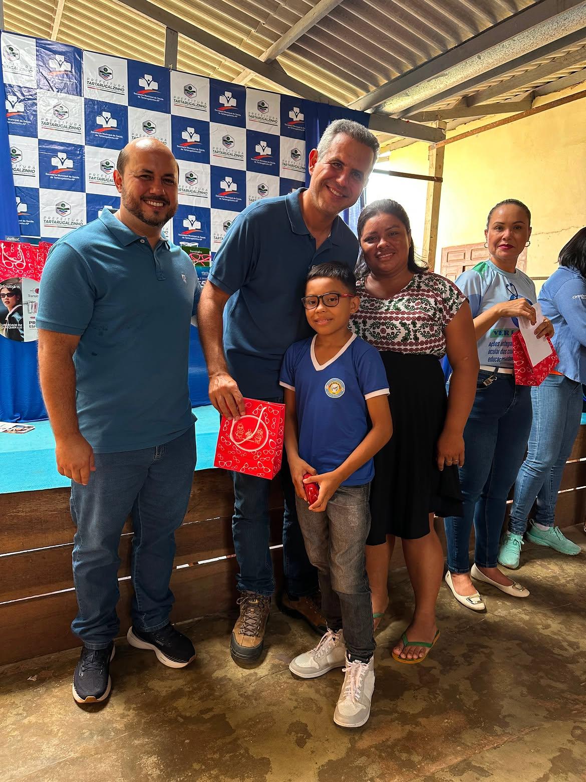 Tartarugalzinho inicia entrega de óculos do programa Ver e Aprender e amplia cuidado com estudantes