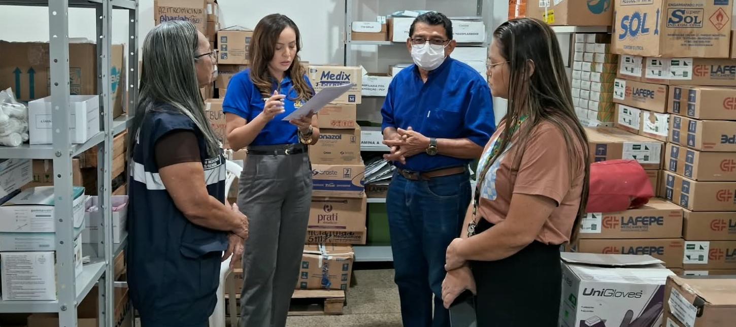 TCE/AP visita Unidades Básicas de Saúde para validação de dados do IEGM