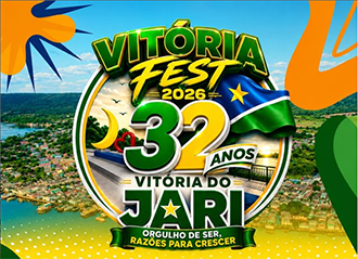 Vitória do Jari anuncia três dias de programação para celebrar 32 anos de emancipação
