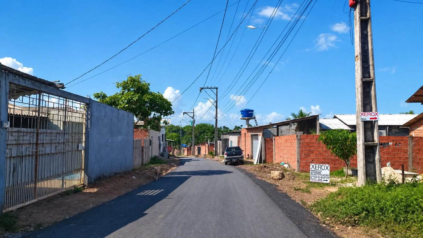 Zeneide Costa viabiliza asfaltamento no Parque dos Buritis e leva mais mobilidade à zona norte de Macapá