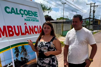 Ambulância reformada é entregue ao distrito do Carnot para reforçar atendimento em saúde