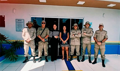 Itaubal fortalece parceria com Corpo de Bombeiros para ações de Educação Ambiental