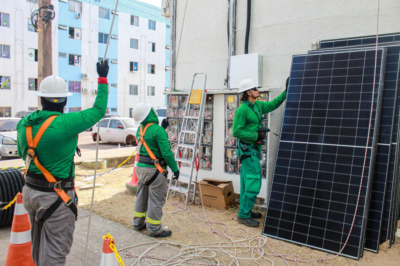 Prefeitura de Macapá acompanha avanço do Programa Luz Baixa em conjuntos habitacionais
