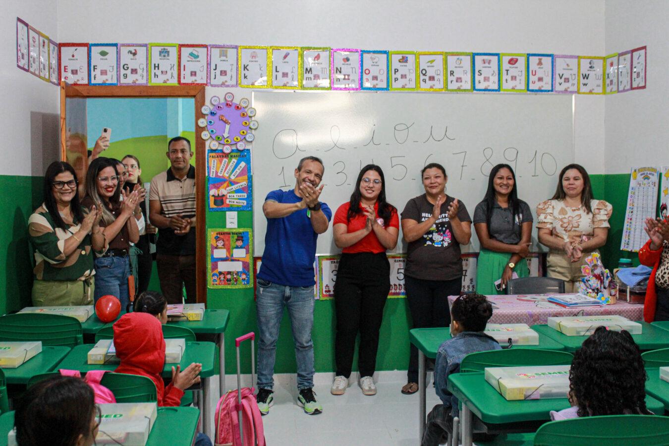 Prefeitura inaugura anexo da Escola Profª. Sandra Lobato e amplia espaço para atendimento 