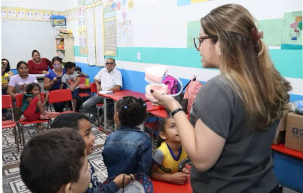 Programa Saúde na Escola leva ações de prevenção e promoção da saúde à comunidade de Vila Vitória, em Oiapoque