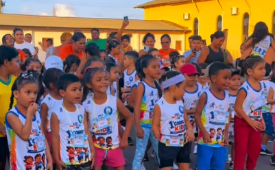 Calçoene promove 1ª Corrida Kids e abre programação da Semana da Criança