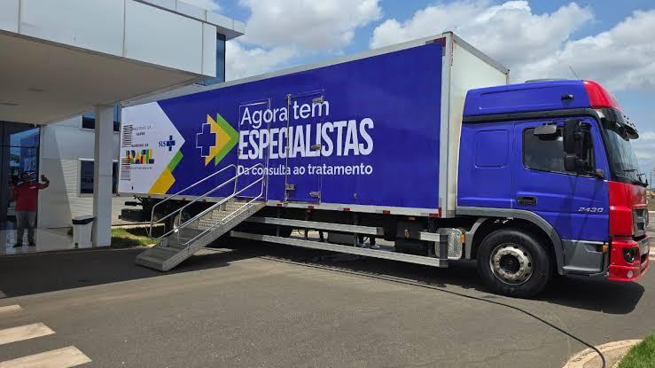 Carreta da Saúde ainda tem vagas para exames de mamografia e ultrassonografia em Santana