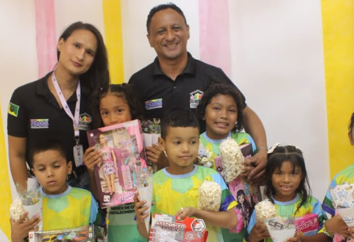 CRAS de Calçoene celebra Dia das Crianças com programação de lazer e fortalecimento de vínculos