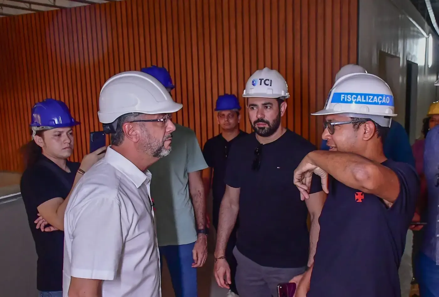 Equipe do governo visita obras das recepções do novo HE de Macapá