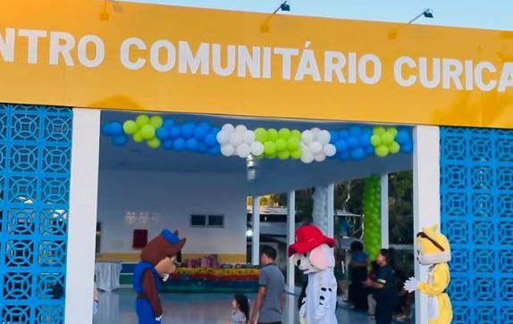 Itaubal entrega Centro Comunitário do Curicaca e amplia espaço de convivência na comunidade