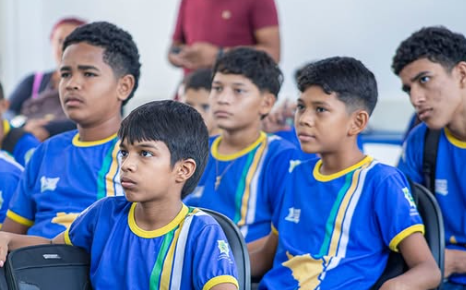 Laranjal do Jari leva prevenção de violências e acidentes às escolas por meio do PSE