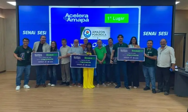 Acelera Amapá encerra programação com apresentações e premia ideias inovadoras de Startups amapaenses