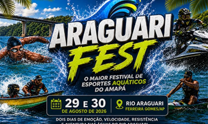 Araguari Fest promete movimentar Ferreira Gomes com esporte, música e gastronomia