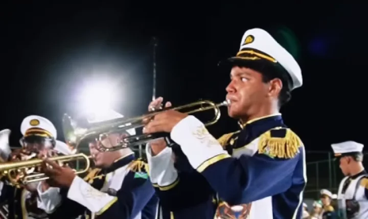 Banda Marcial Ouro Branco destaca apoio da comunidade e parceiros em Vitória do Jari