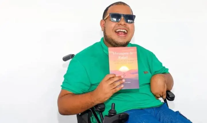 Cadeirante de Nova Itarana supera desafios e lança segundo livro motivacional