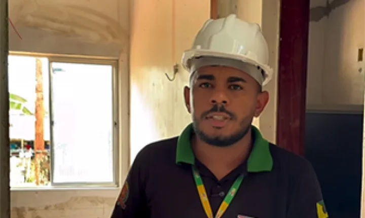 Calçoene acompanha obras para garantir atendimento provisório da Creche Vivalda