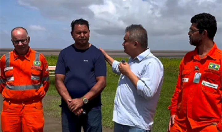Calçoene entra no radar de investimentos petrolíferos com visita técnica ao litoral