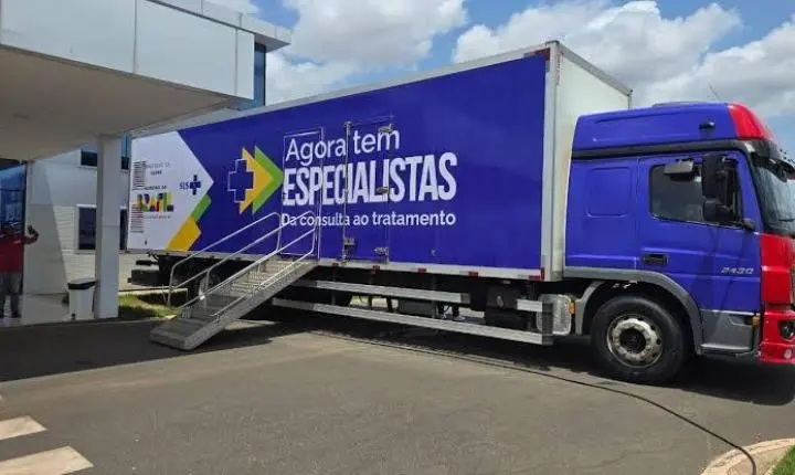 Carreta da Saúde ainda tem vagas para exames de mamografia e ultrassonografia em Santana