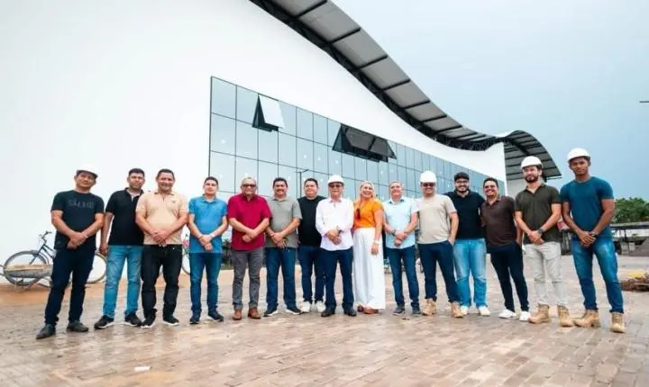 Chico Nó acompanha obras em fase final e destaca avanços em Mazagão