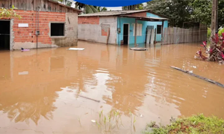 Chuvas intensas colocam Pedra Branca do Amapari em alerta máximo no Amapá