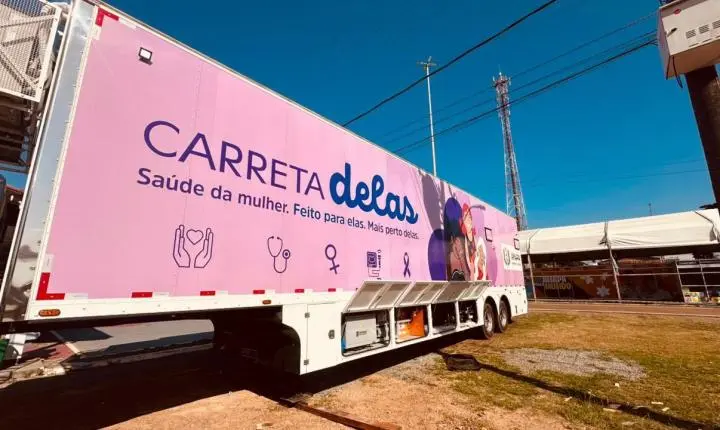 Clécio recebe nova Carreta Delas e amplia rede de cuidado à saúde da mulher