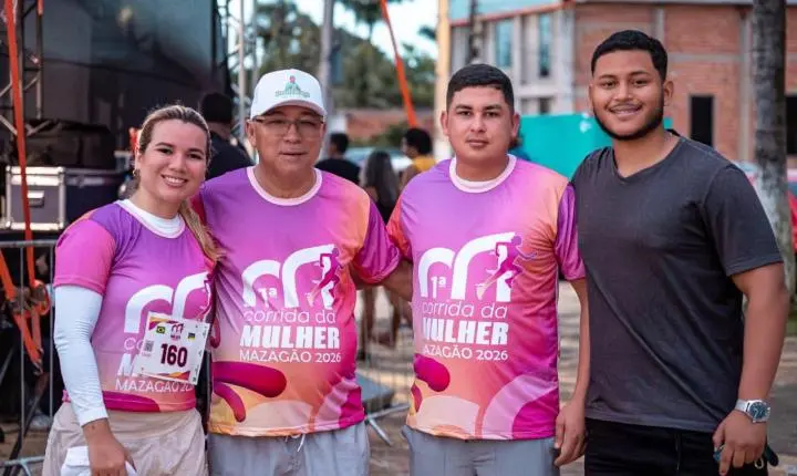 Corrida da Mulher reúne atletas e comunidade em Mazagão Novo