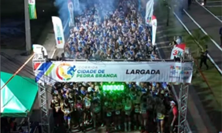 Corrida de 5 km reúne mais de 800 atletas e marca aniversário de Pedra Branca do Amapari