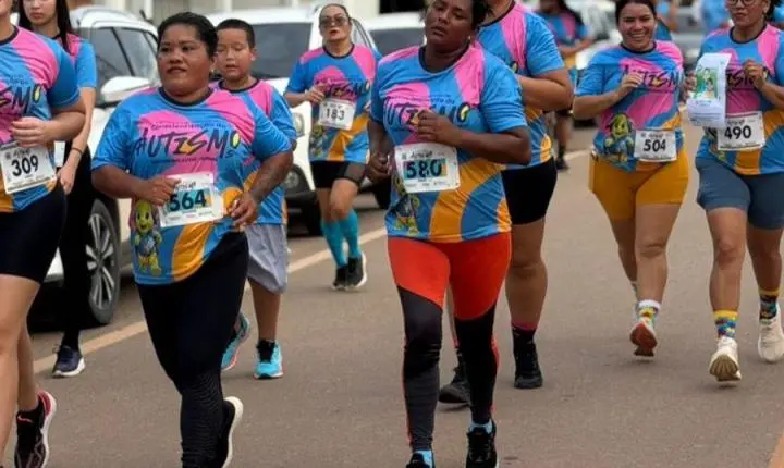 Corrida pela conscientização do autismo reúne quase mil pessoas em Tartarugalzinho