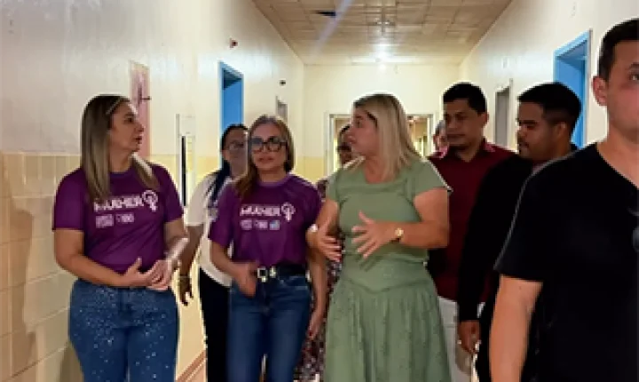 Dayse Marques visita unidade mista e defende investimentos na saúde de Serra do Navio