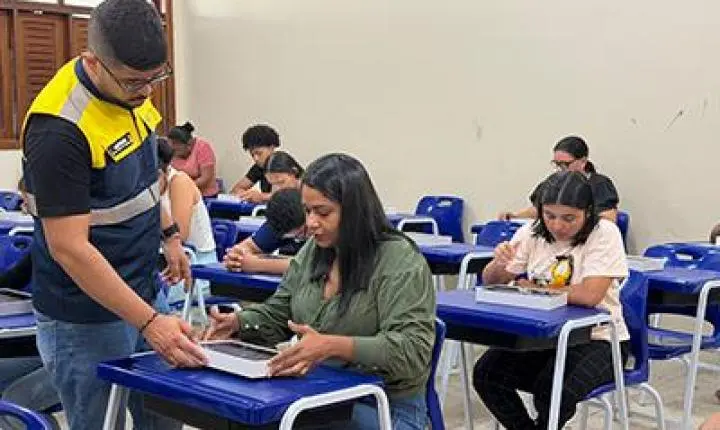 Detran Amapá dá continuidade ao Programa Habilita Amapá no Vale do Jari com aplicação de exames teóricos