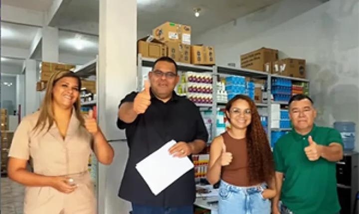 Elielson Moraes destaca chegada de novo caminhão de medicamentos em Porto Grande