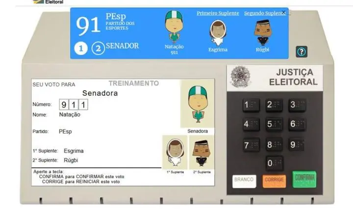 Entenda por que o voto para senador inclui mais dois nomes