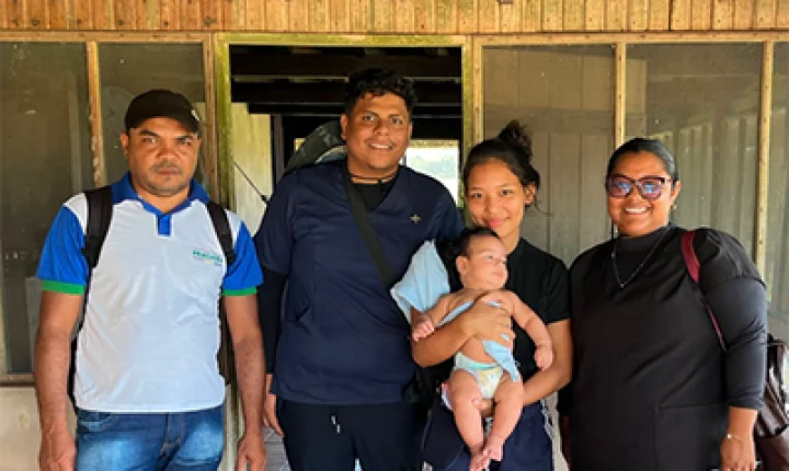 Equipe de Saúde da Família leva atendimento à comunidade de São Miguel do Flexal, em Pracuúba